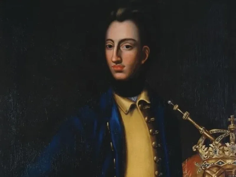 1674-Johann Heinrich Wedekind - Ritratto del re Carlo XII di Svezia (primo quarto del XVIII secolo)